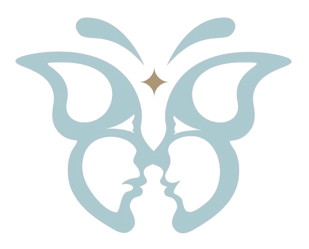 The SoulHaus mark: two women facing each other, their profiles forming the shape of a butterfly.